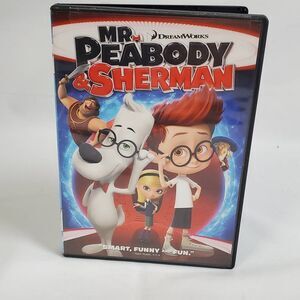 Mr. Peabody & Sherman DVD – DreamWorks Animated Comedy Adventure – Family Movie